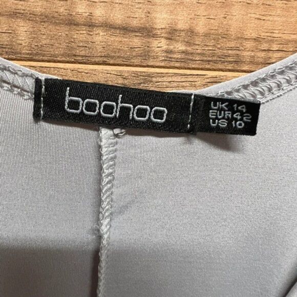 Boohoo size 10 grey jumpsuit - Picture 4 of 5